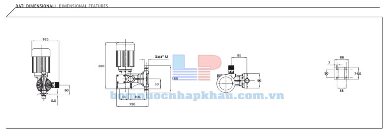 Cấu tạo máy bơm Injecta TM5